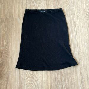 Midi skirt in cotton